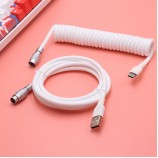 gx16 gx12 mini xlr yc8 aviator connector cable usb c coiled Mechanical keyboard cable